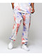 Champion Lightweight Charming Blue, Orange, & Purple Tie Dye Sweatpants - Thumbnail image 5 of 5