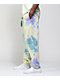 Champion Lightweight Lemon Glacier, Blue, & Purple Tie Dye Sweat Pants - Thumbnail image 3 of 6