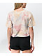 Champion Pink, Blue & Orange Sun Wash Crop T-Shirt - Thumbnail image 2 of 3