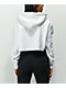 Champion Reverse Weave 3C White Crop Hoodie - Thumbnail image 3 of 4