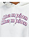 Champion Reverse Weave 3C White Crop Hoodie - Thumbnail image 2 of 4