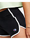 Champion Reverse Weave Black & White Gym Shorts