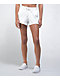 Champion Reverse Weave Circle Logo White Sweat Shorts - Thumbnail image 1 of 3