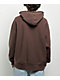 Champion Reverse Weave Crossover Warm Chocolate Brown Vintage Dye Hoodie - Thumbnail image 2 of 4