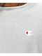 Champion Reverse Weave Grey Crewneck Sweatshirt - Thumbnail image 2 of 4
