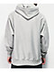 Champion Reverse Weave Logo Script Grey Hoodie