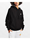 Champion Reverse Weave Small C Boyfriend Black Hoodie - Thumbnail image 1 of 2