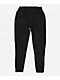 Champion Reverse Weave Small Logo Black Sweatpants
