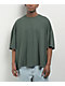 Champion Riggins Drop Shoulder Dark Green Wash T-Shirt - Thumbnail image 1 of 3