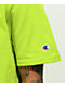 Champion Silicon Script Lime Green T-Shirt - Thumbnail image 3 of 3