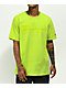Champion Silicon Script Lime Green T-Shirt - Thumbnail image 1 of 3