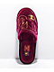 Champion Sleepover Lux Red & Gold Velvet Slippers - Thumbnail image 3 of 4