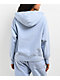 Champion Stadium Reverse Weave Pewter Blue Zip Hoodie - Thumbnail image 2 of 6