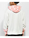 Champion Wave White & Peach Tie Dye Hoodie
