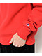 Champion x Disney Mickey & Pluto Red Crewneck Sweatshirt