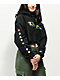 Champion x Naruto Shippuden Akatsuki Reverse Weave Black Crop Hoodie - Thumbnail image 1 of 5