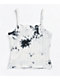 Chance Square Neck Grey Tie Dye Tank Top - Thumbnail image 2 of 2