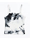 Chance Square Neck Grey Tie Dye Tank Top - Thumbnail image 1 of 2