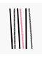 CharCharms Animal Print 6 Pack 40oz Tumbler Straws - Thumbnail image 1 of 2
