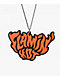 Cheetos Flamin' Hot 20" Silver & Orange Pendant Necklace - Thumbnail image 1 of 3