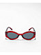 Cherry Bomb Crystal Red Smoke Sunglasses - Thumbnail image 2 of 2
