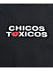 Chicos Toxicos I Love Toxicas Rhinestone Black T-Shirt - Thumbnail image 3 of 4