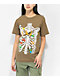 Civil Caged Skeleton Brown T-Shirt