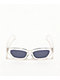 Clear & Black Cat Eye Sunglasses - Thumbnail image 2 of 2