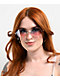 Cloud & Lightning Pink & Blue Rimless Sunglasses - Thumbnail image 5 of 5