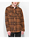 Coal Free Fall Brown Plaid Flannel Shirt