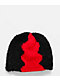 Coal X Lampshade Ribbon Red & Black Skully Beanie - Thumbnail image 1 of 2