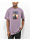 Color Bars x DC Gotham Lavender T-Shirt - Thumbnail image 1 of 2