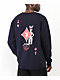Color Bars x Playboy Diamond Navy Crewneck Sweatshirt - Thumbnail image 1 of 3