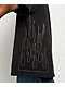 Color Bars x Playboy Rhinestone Flames Black T-Shirt - Thumbnail image 3 of 5