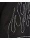Color Bars x Playboy Rhinestone Flames Black T-Shirt - Thumbnail image 4 of 5
