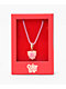 Color Trip Candy Heart Pink Necklace - Thumbnail image 2 of 3