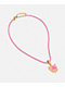 Color Trip Candy Heart Pink Necklace - Thumbnail image 3 of 3