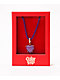 Color Trip Candy Heart Purple Necklace  - Thumbnail image 2 of 2