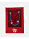 Color Trip Daisy Blue Bead Choker Necklace - Thumbnail image 3 of 3
