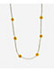 Color Trip Daisy White Bead Choker Necklace - Thumbnail image 1 of 3