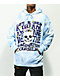 Coney Island Picnic Life Is A Dream sudadera con capucha tie dye azul