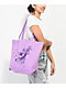 Coney Island Picnic Lonely Hearts Purple Tote Bag - Thumbnail image 2 of 2