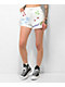 Coney Island Picnic Summer Break Doodle White Sweat Shorts - Thumbnail image 1 of 4