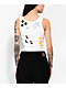 Coney Island Picnic Summer Break Doodle White Tank Top - Thumbnail image 2 of 4