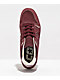 Converse AS-1 Pro Dark Burgundy & Egret Suede Skate Shoes - Thumbnail image 3 of 4