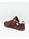 Converse AS-1 Pro Dark Burgundy & Egret Suede Skate Shoes - Thumbnail image 2 of 4