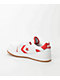 Converse AS-1 Pro White & Red Skate Shoes - Thumbnail image 2 of 6