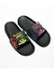 Converse All Star Pride Sandalias deslizables en negro y morado