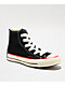 Converse Chuck 70 Sketch Black & Red High Top Shoes - Thumbnail image 1 of 4