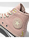 Converse Chuck Taylor All Star Autumn Embroidery Mauve High Top Shoes - Thumbnail image 6 of 8